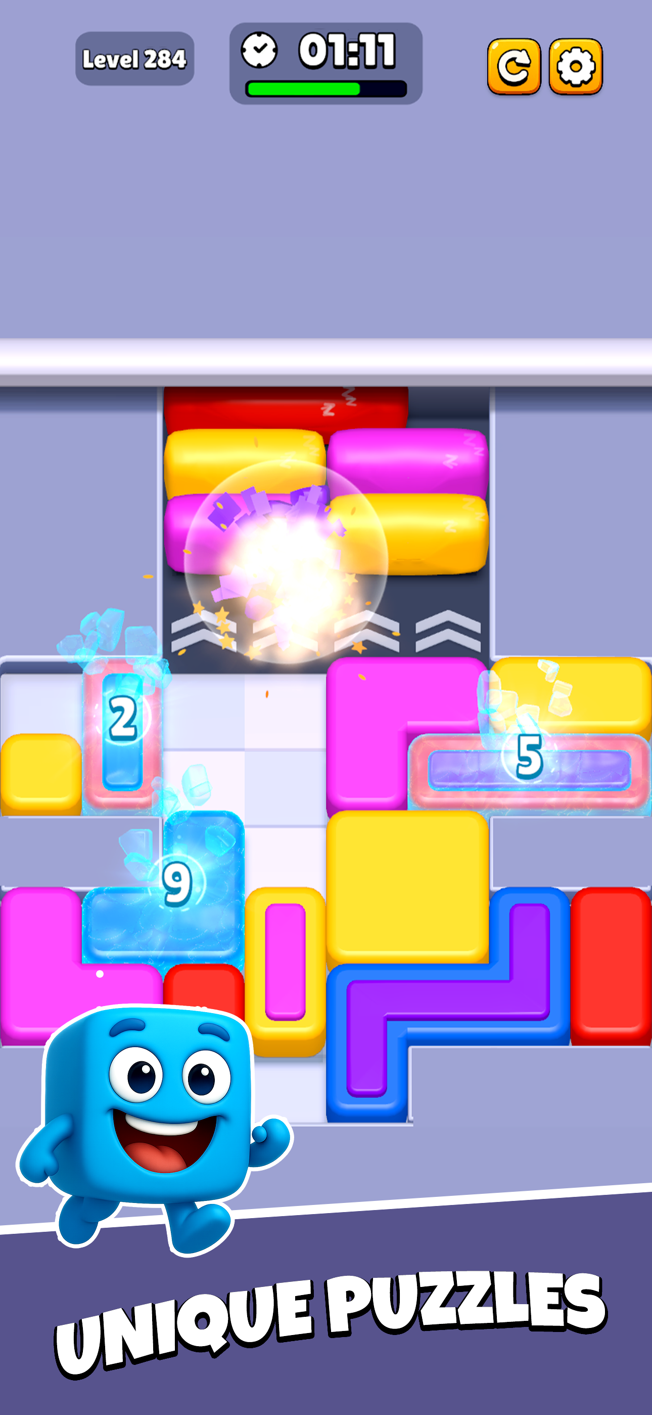 Cuplikan Layar Game Monster Feed Jam