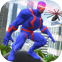 Rope Hero Big Town