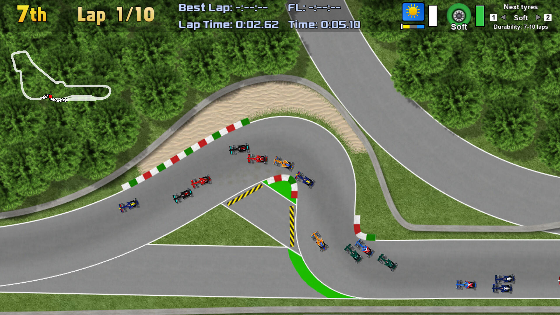 Ultimate Racing 2D 2遊戲截圖