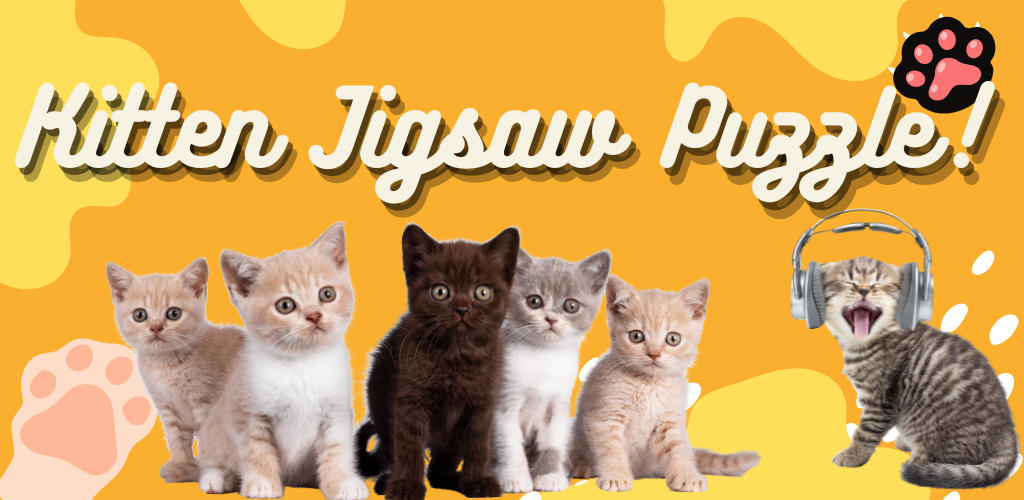 Kittens Jigsaw - Puzzle Games ゲームのスクリーンショット