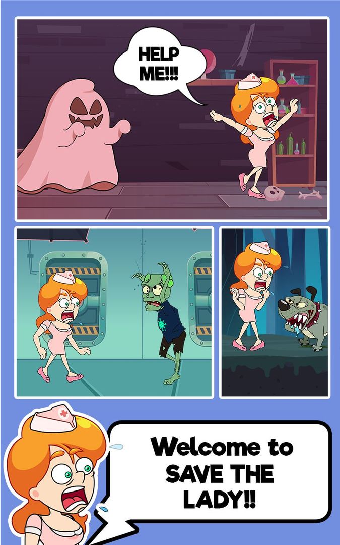 Screenshot of Save The Lady - Save Girl - Re