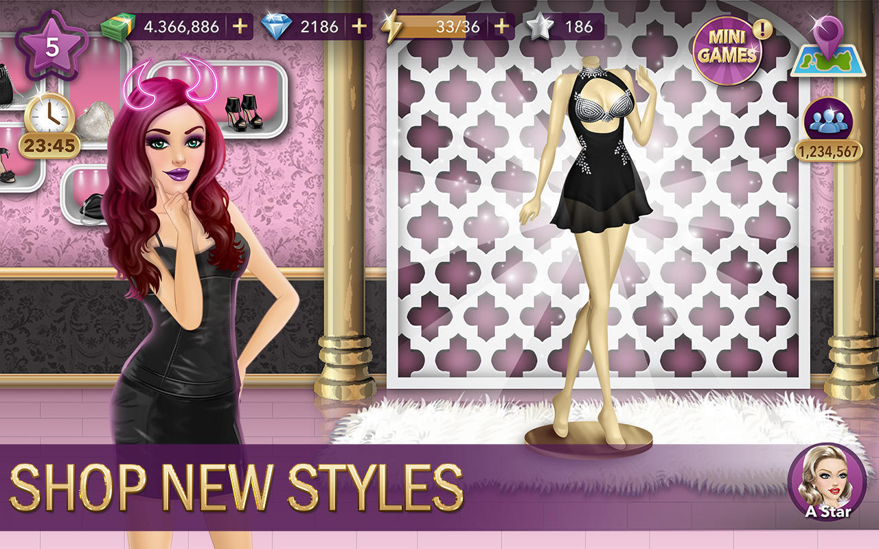 Hollywood Story®: Fashion Star Game Screenshot