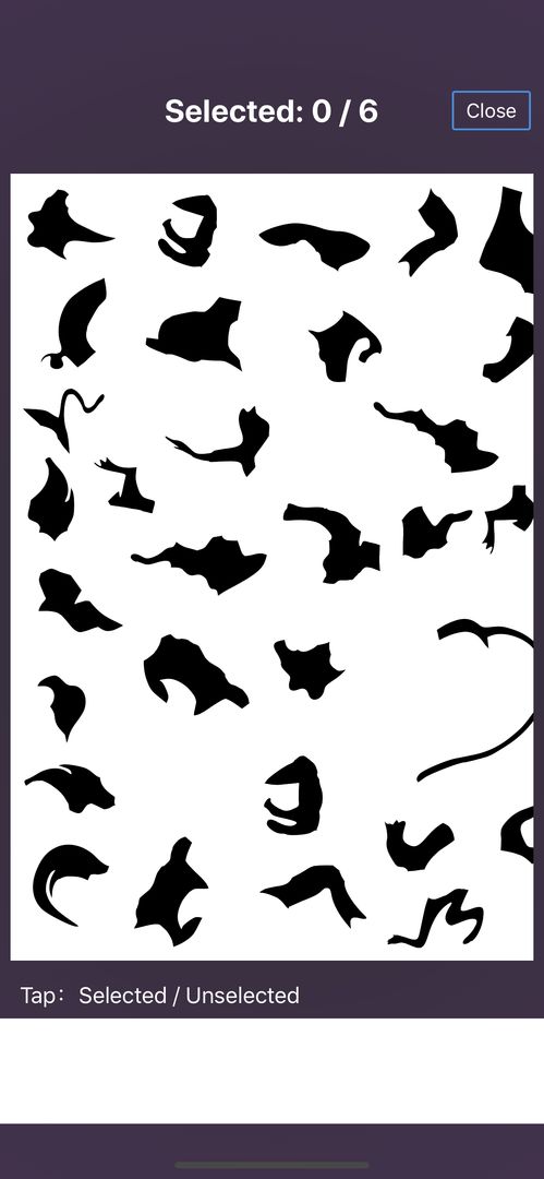 Screenshot of Twelve Animals