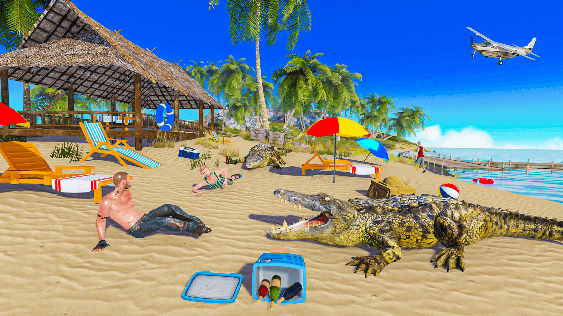 Скриншот игры Hunting Crocodile Adventure