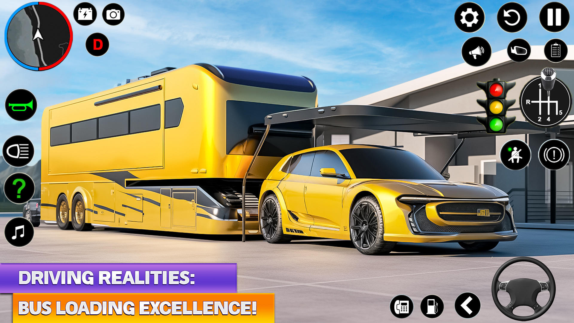 Ultimate Bus Driving Simulator Game Screenshot