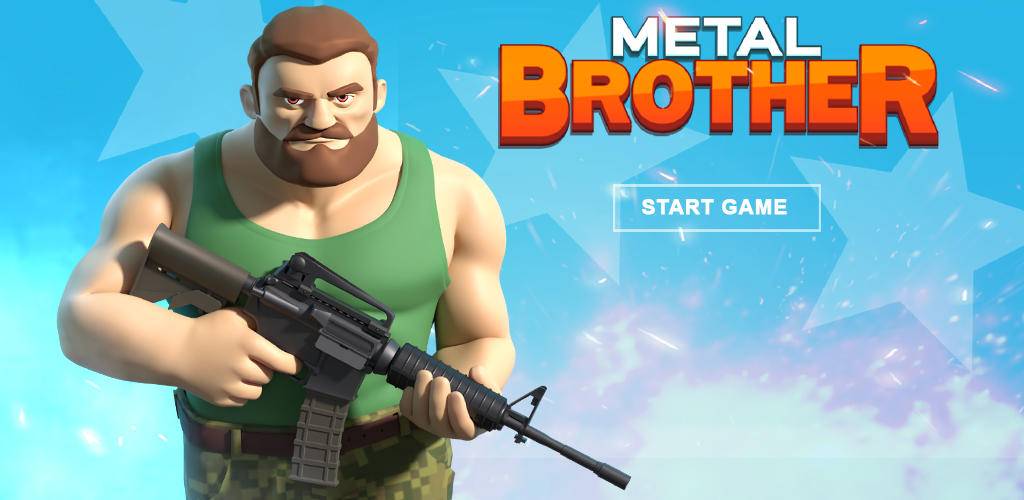 Screenshot of the video of Metal Brother. 2D Offline Game