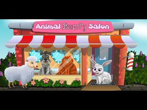 Screenshot of the video of Animal Beauty Salon