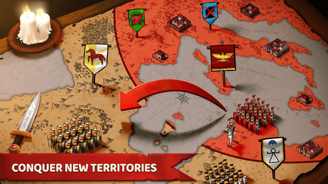 Grow Empire: Rome screenshot game