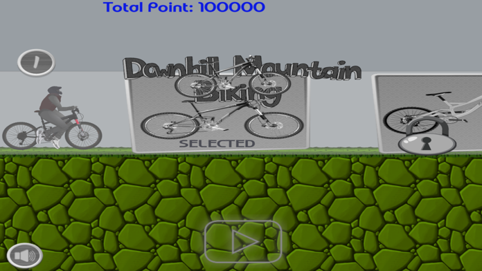 Downhill Biking Game Screenshot