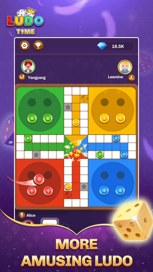 Ludo Time-Free Online Ludo Game With Voice Chat 게임 스크린 샷