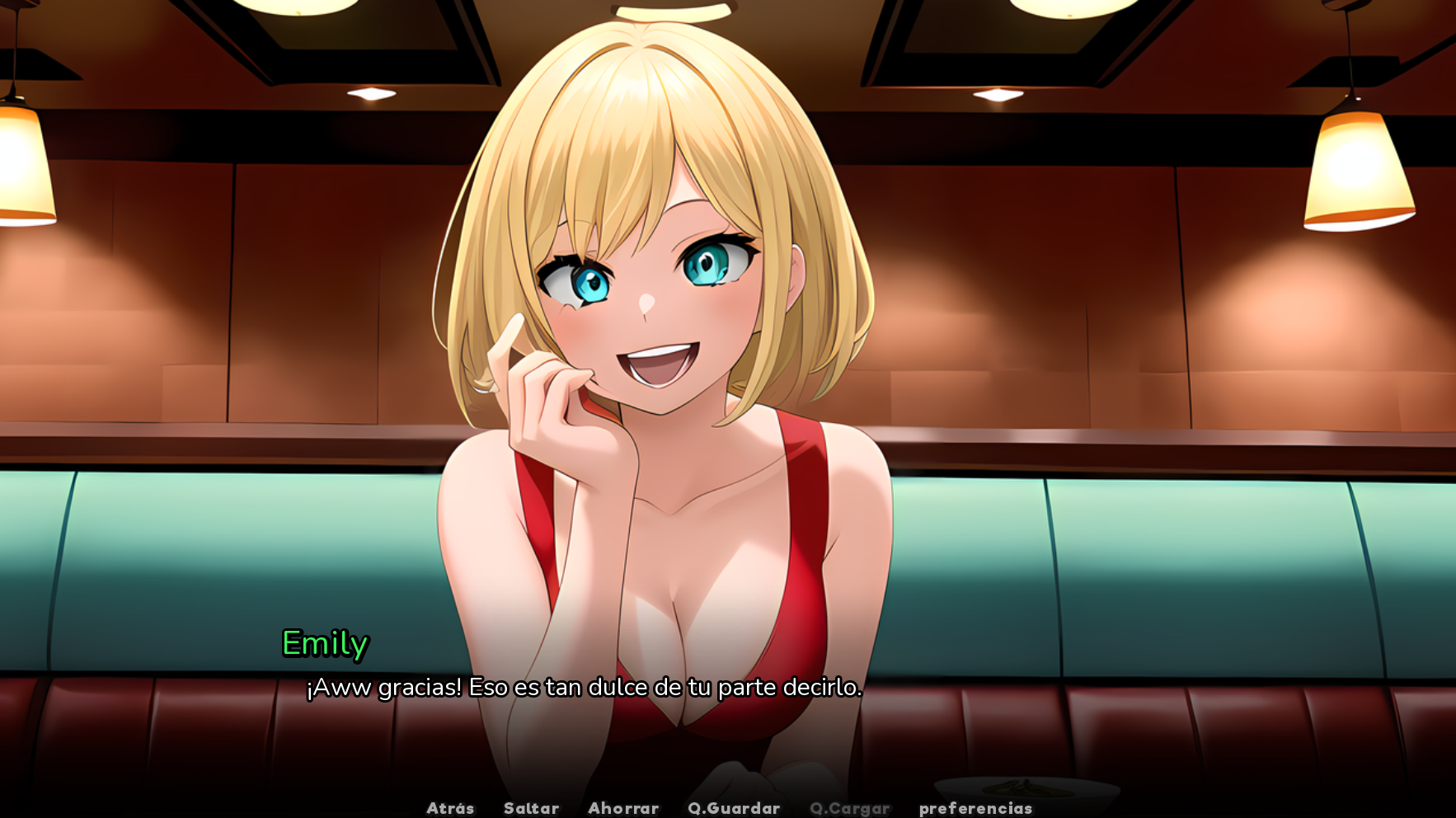 Screenshot of EMILY (Novela Visual +18)