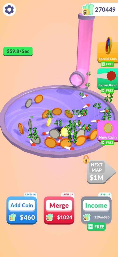 Orbital Money screenshot game