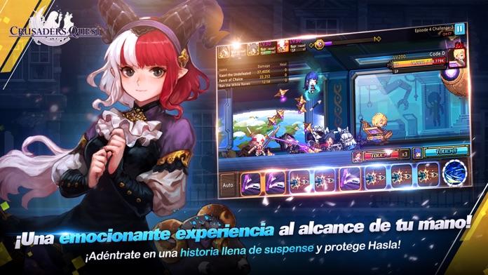 Captura de Pantalla del Juego Crusaders Quest