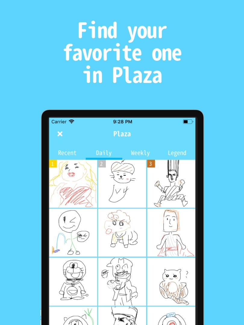Screenshot of Draw Together