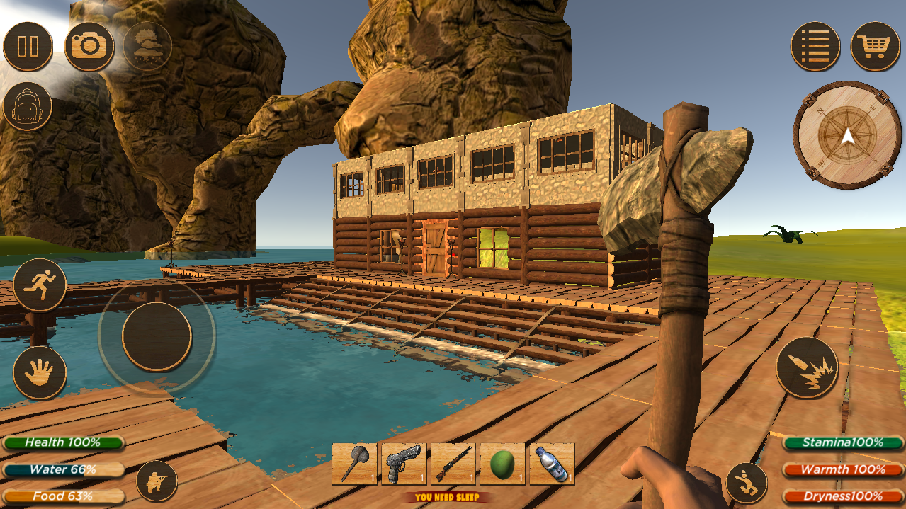 Jogo de Sobrevivência Ilha Perdida 3D versão móvel andróide iOS apk baixar  gratuitamente-TapTap