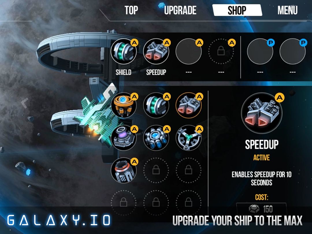 Galaxy.io Space Arena 게임 스크린 샷