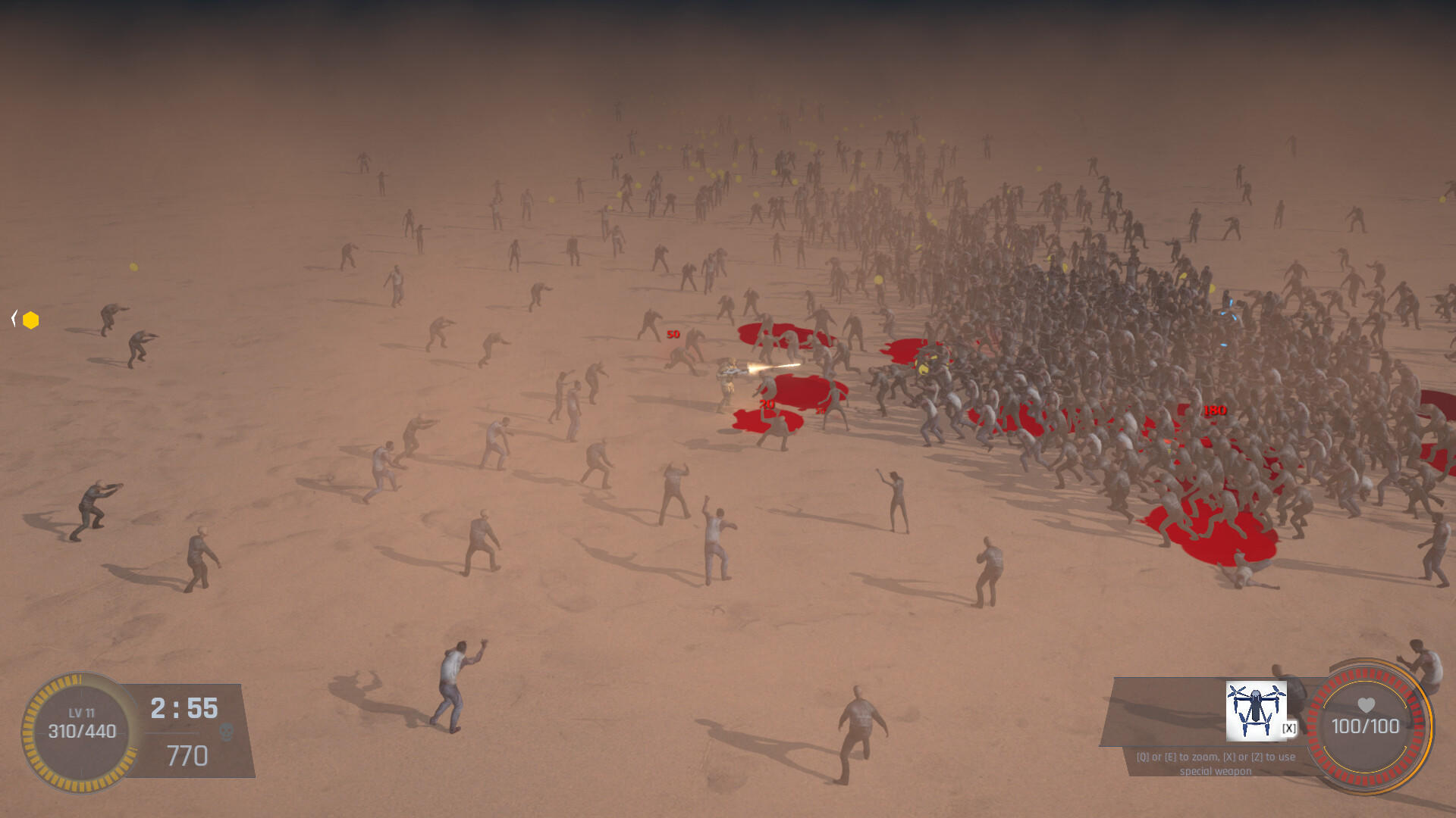 Zombie Battlefield Survivors ภาพหน้าจอเกม