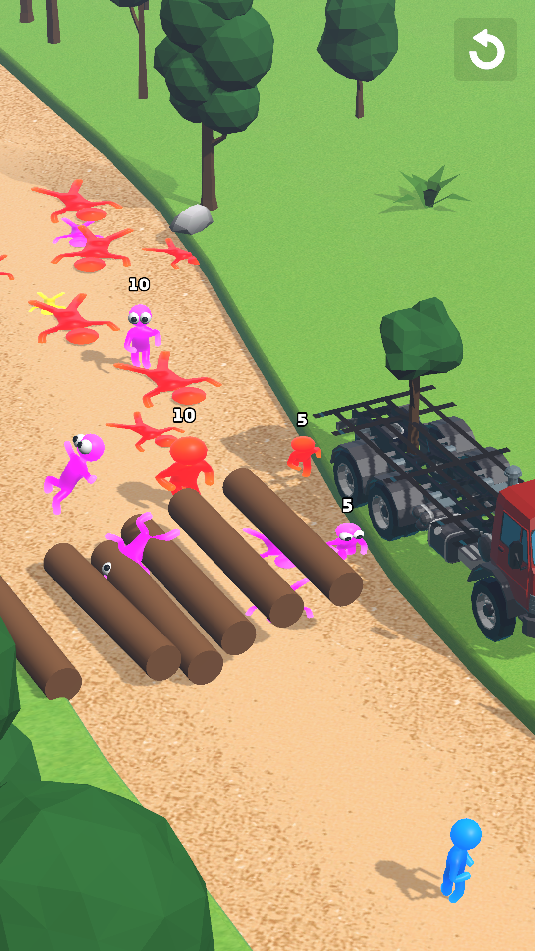 Finger God Game Screenshot