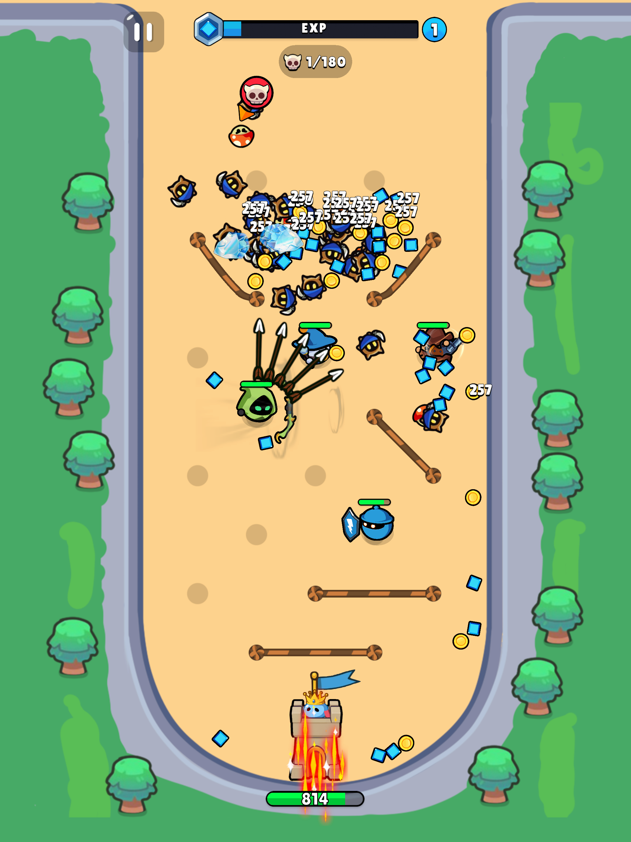 Sling Fling Game Screenshot