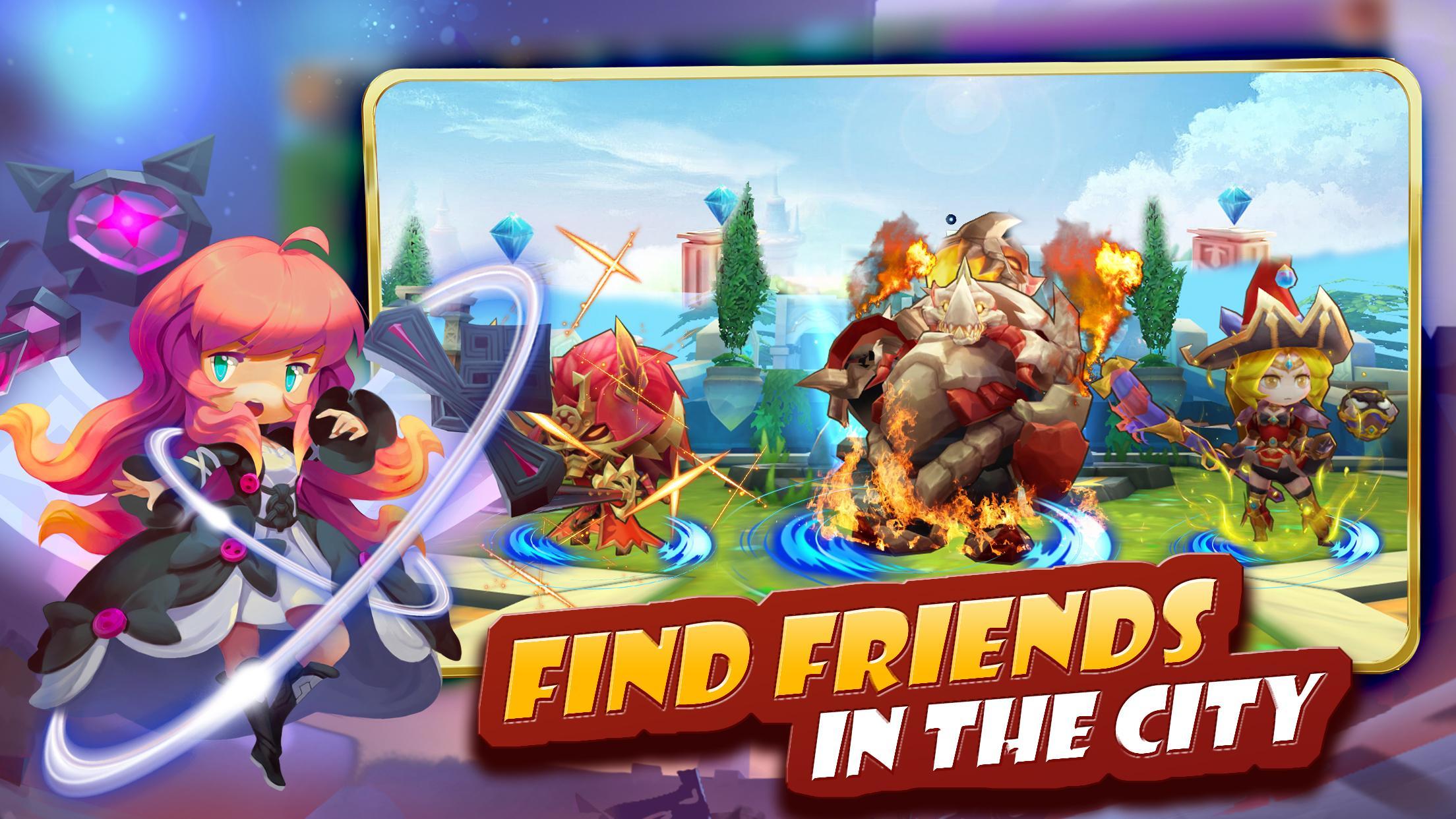 Final Destiny: Summoners' Fantasy Wars 3D MMORPG Game Screenshot