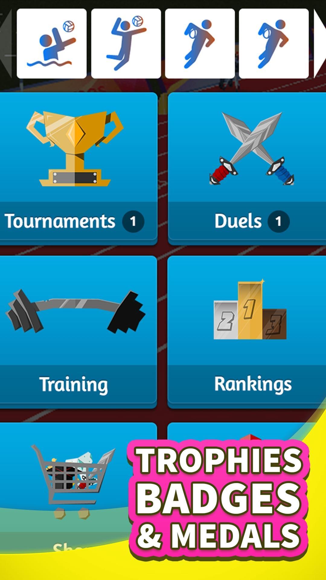 Summer Sports: Volleyball Game Screenshot