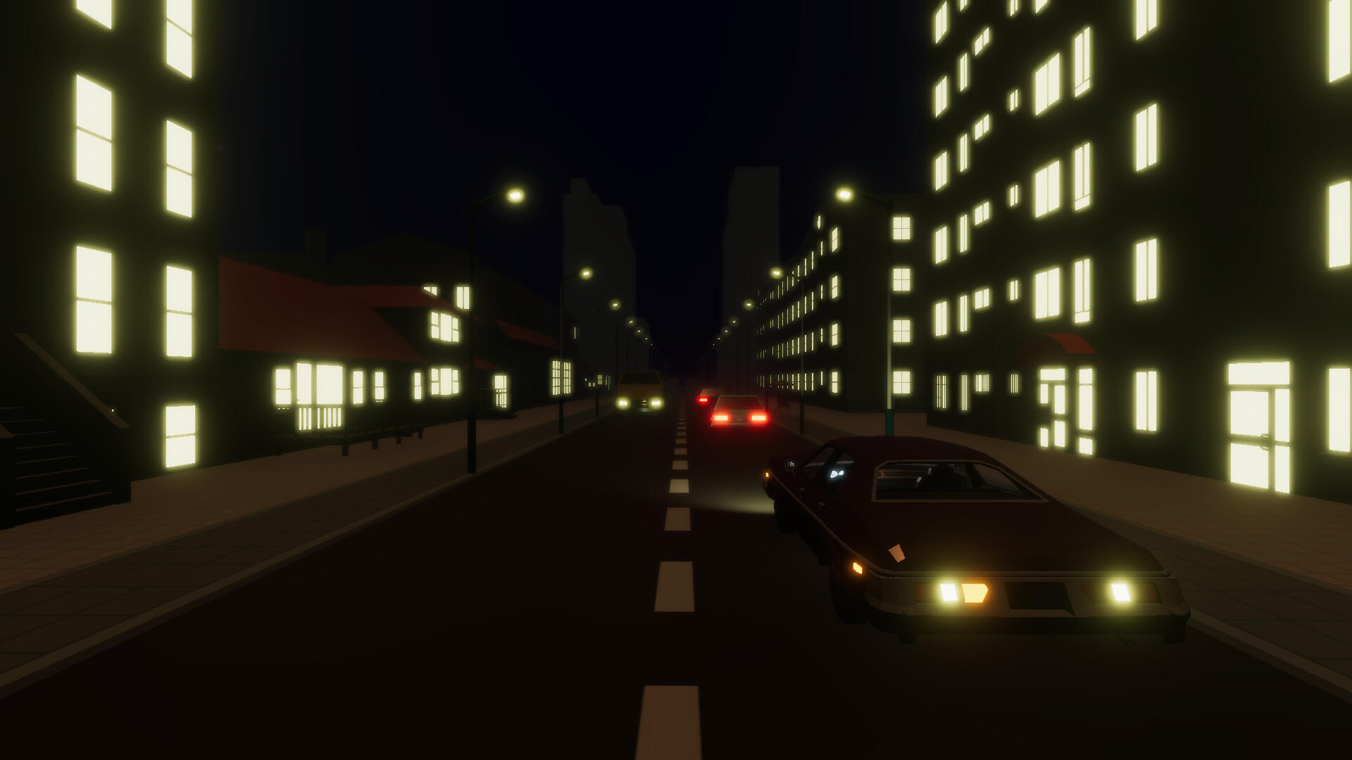 Late Night Drive Game Screenshot