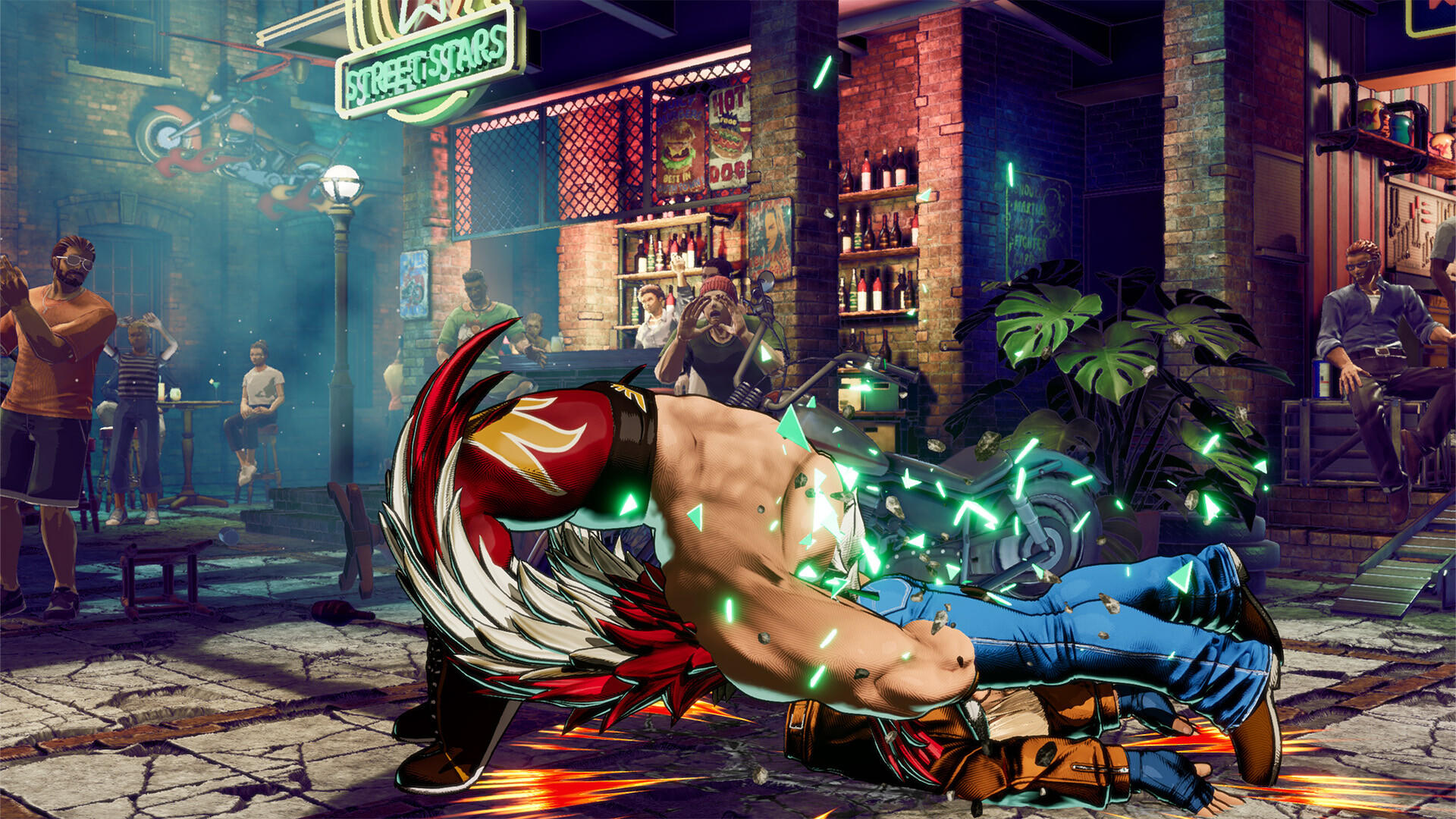 Screenshot of FATAL FURY: City of the Wolves