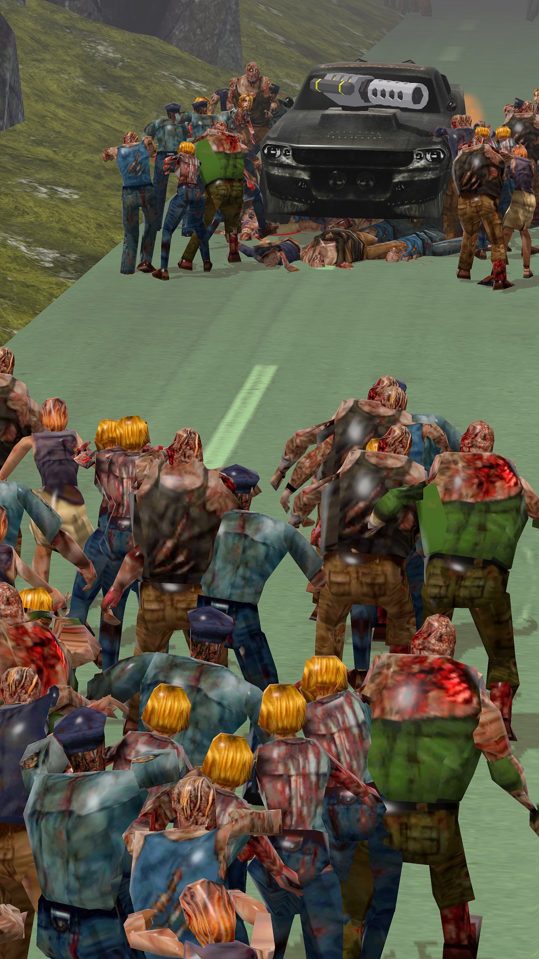 Screenshot of Zombie Car!