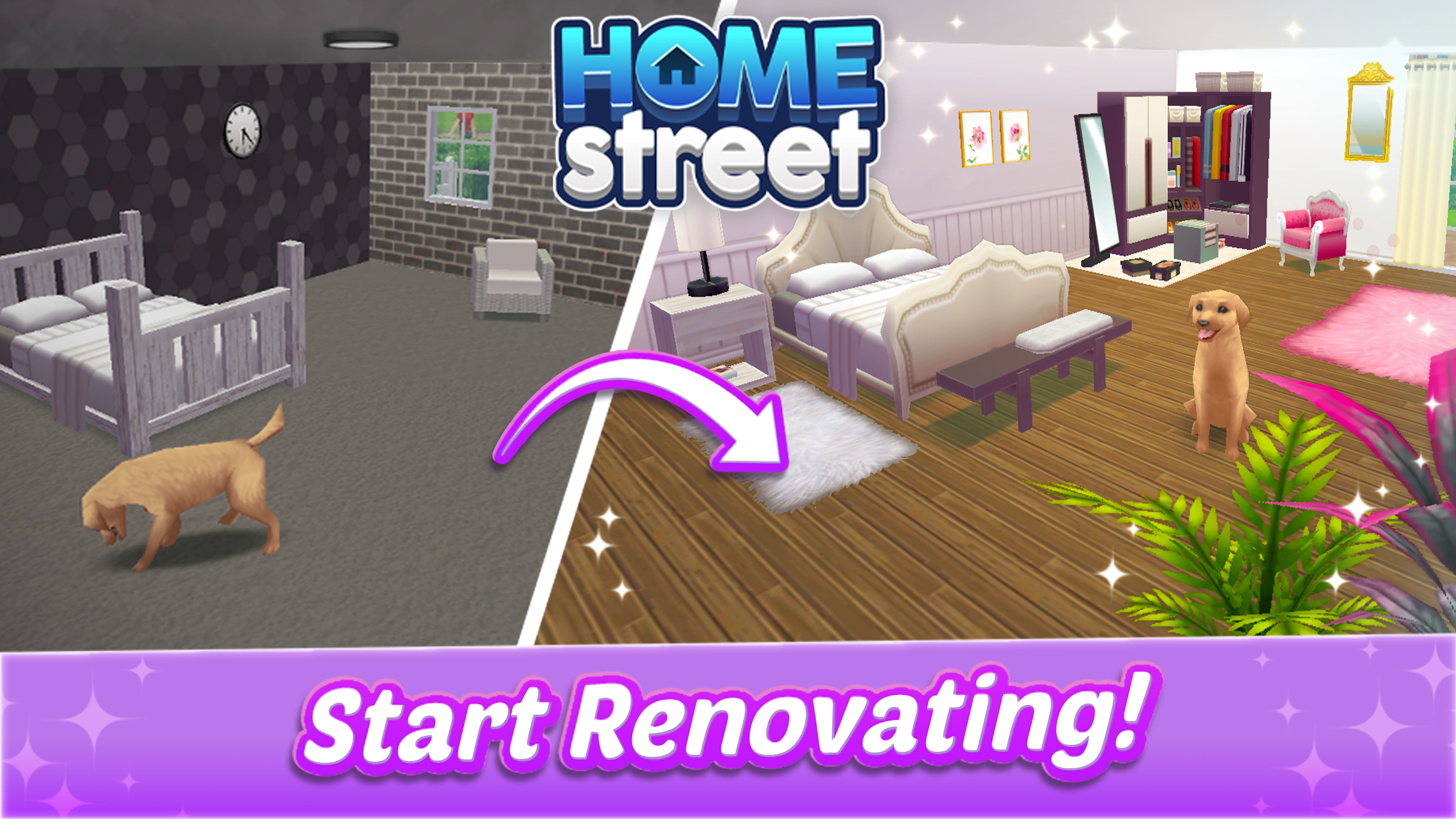Home Street - Dream House Sim Game Screenshot