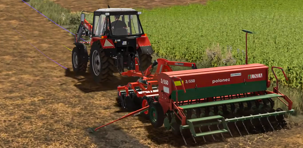 US Tractor Farming Sim 2024 ภาพหน้าจอเกม