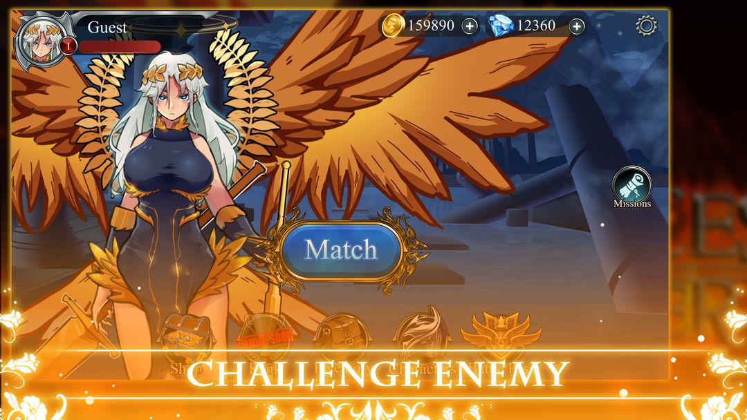 Goddess Archer screenshot game