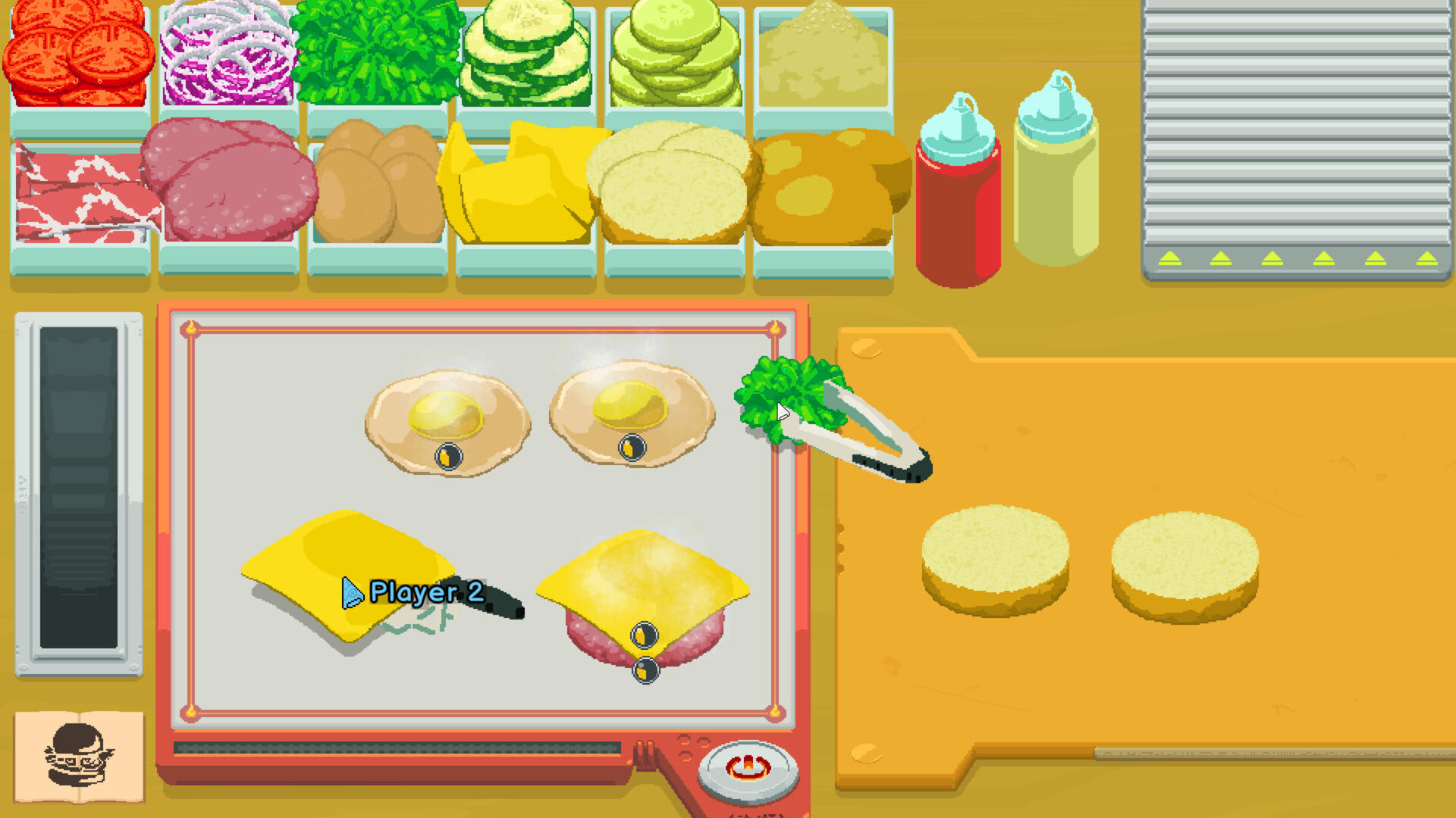 Galaxy Burger screenshot game