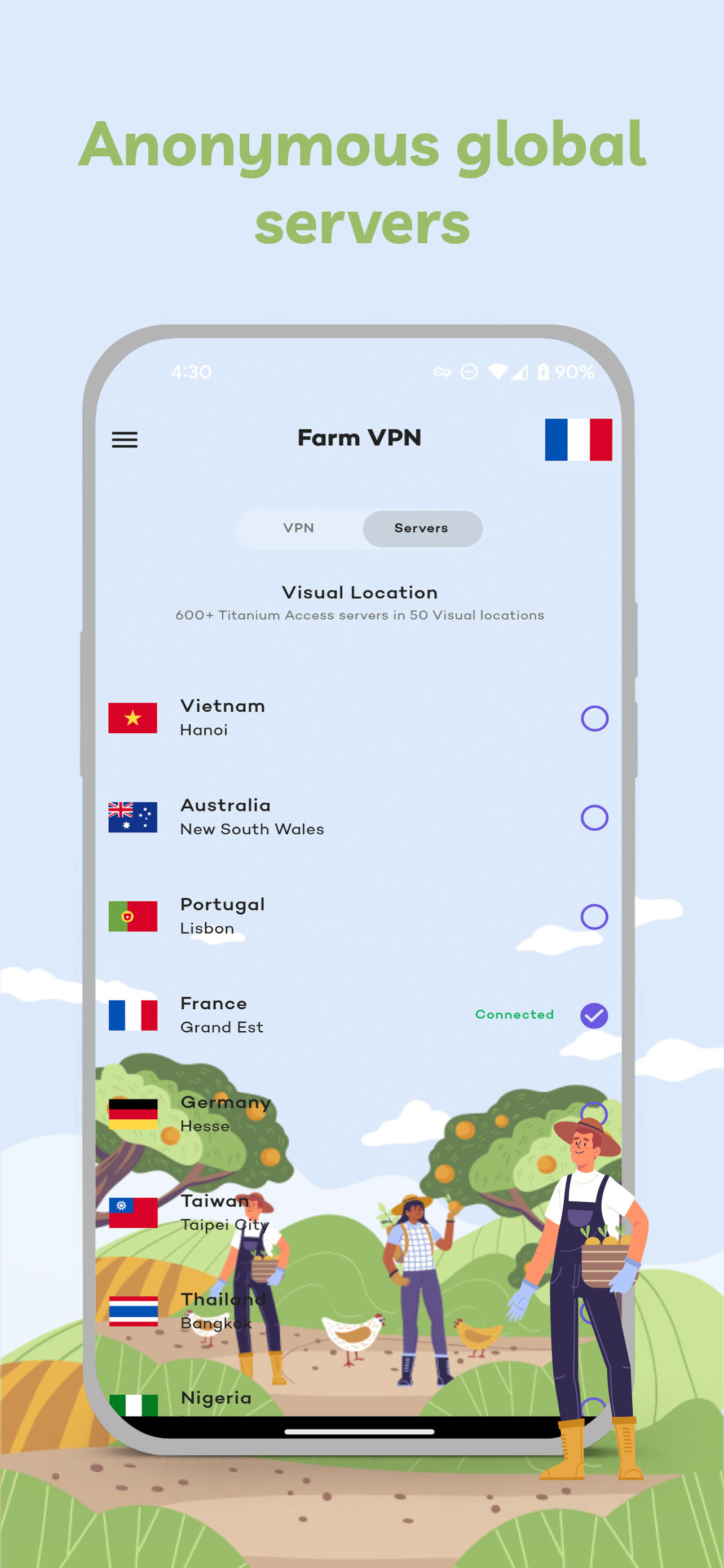 Screenshot 6 of Farm VPN: Proxy Plus, Powerful 