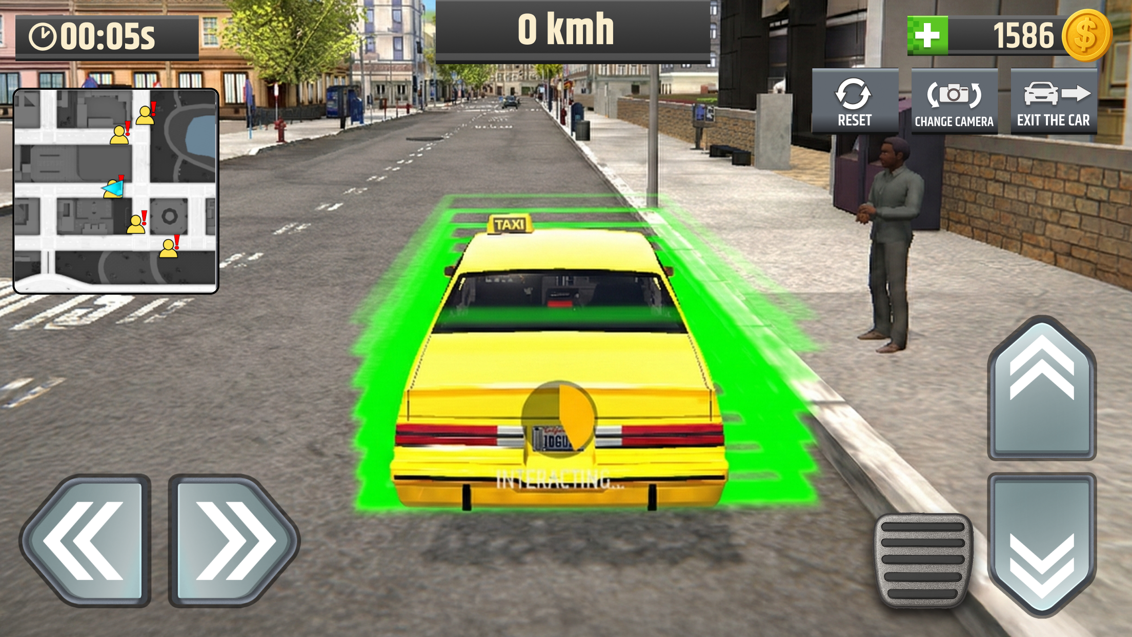 Taxi Driver Simulator ภาพหน้าจอเกม