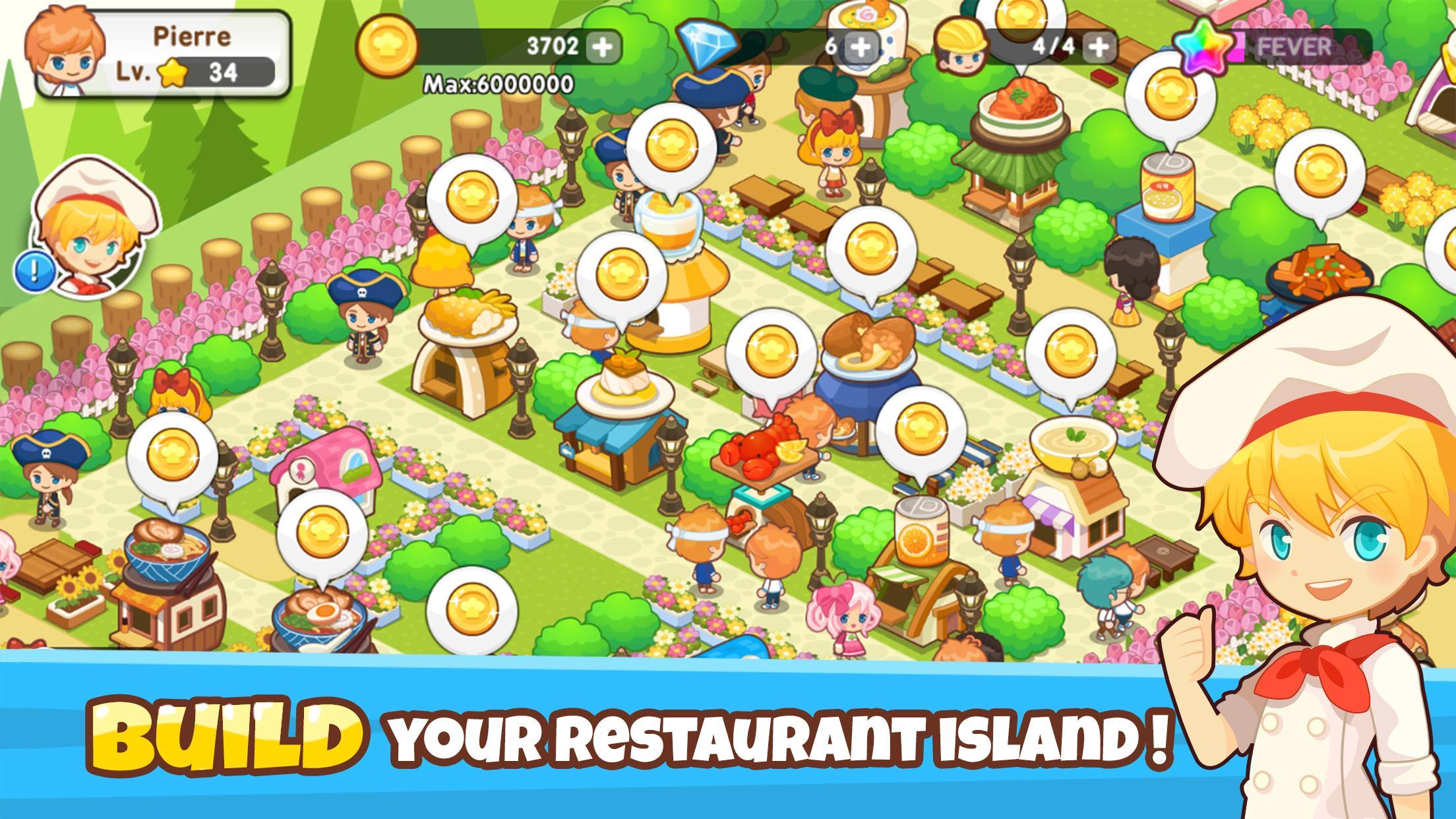 Скриншот игры Restaurant Paradise: Sim Build