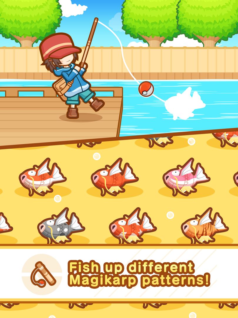 Screenshot of Pokémon: Magikarp Jump