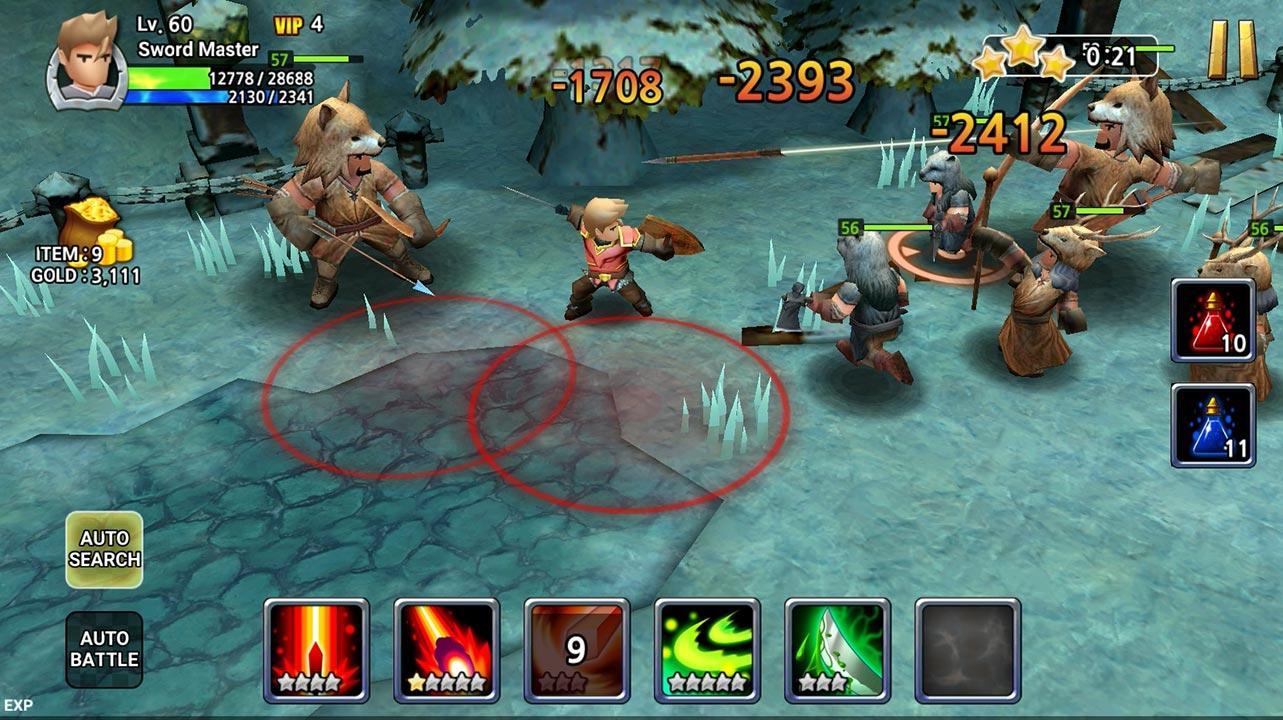 Sword Storm Game Screenshot