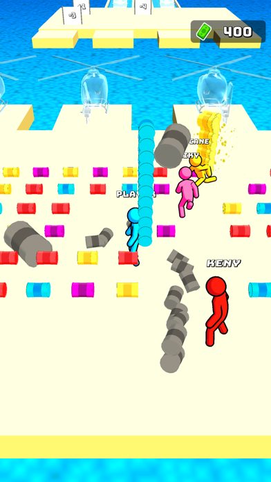 Tile Busters 3D -Survivor Race screenshot game