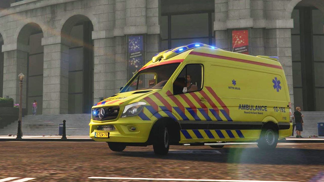 Ambulance Simulator Game Extre ภาพหน้าจอเกม