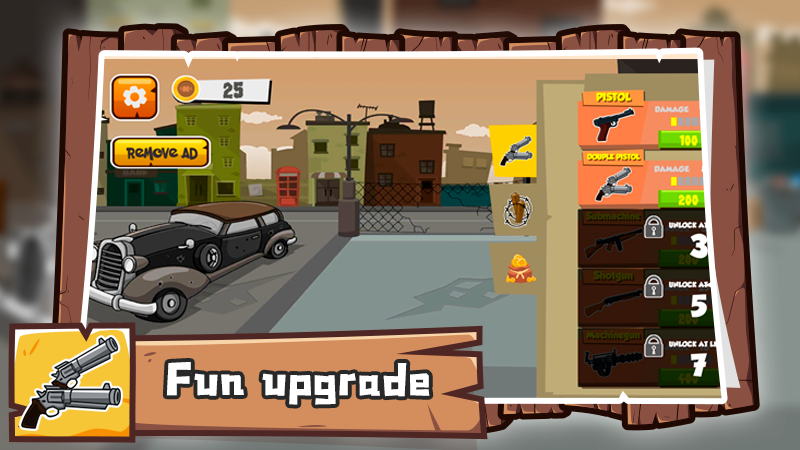 Bandit Gun Battle Game Screenshot