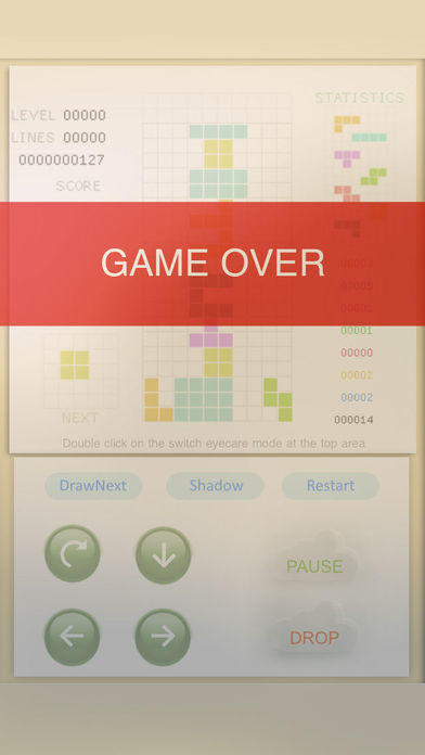 Classic Russia Block ゲームのスクリーンショット
