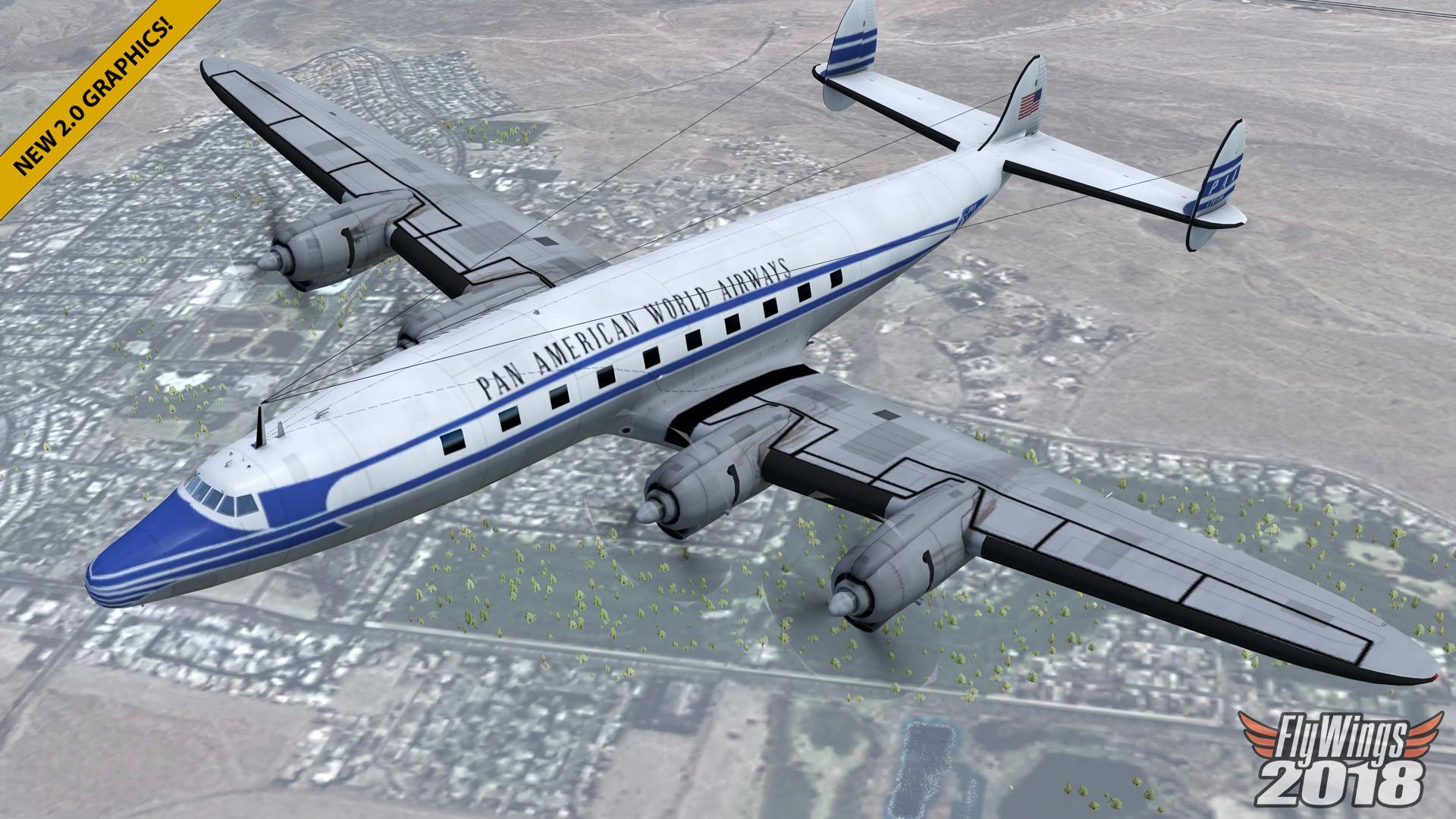 Flight Simulator 2018 FlyWings 遊戲截圖