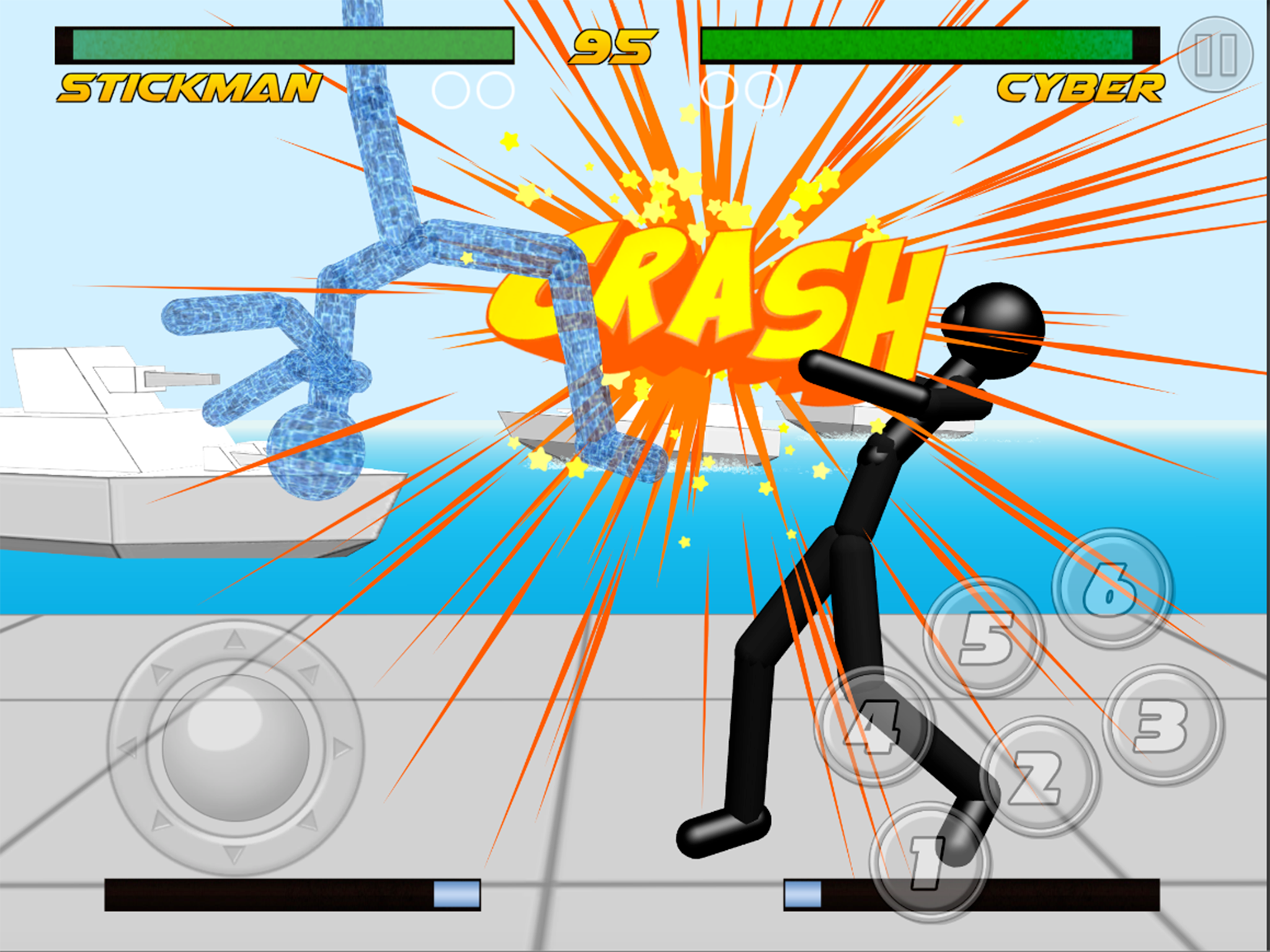 Stickman Fighting 3D 게임 스크린샷