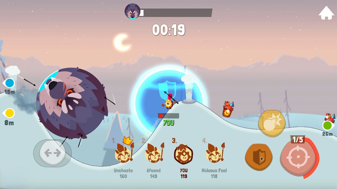 Tiny Hunters screenshot game