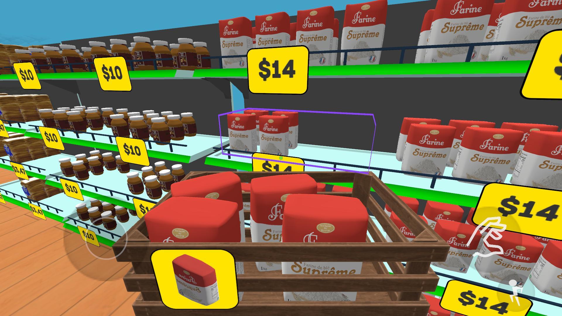 Mini Supermarket Simulator ゲームのスクリーンショット