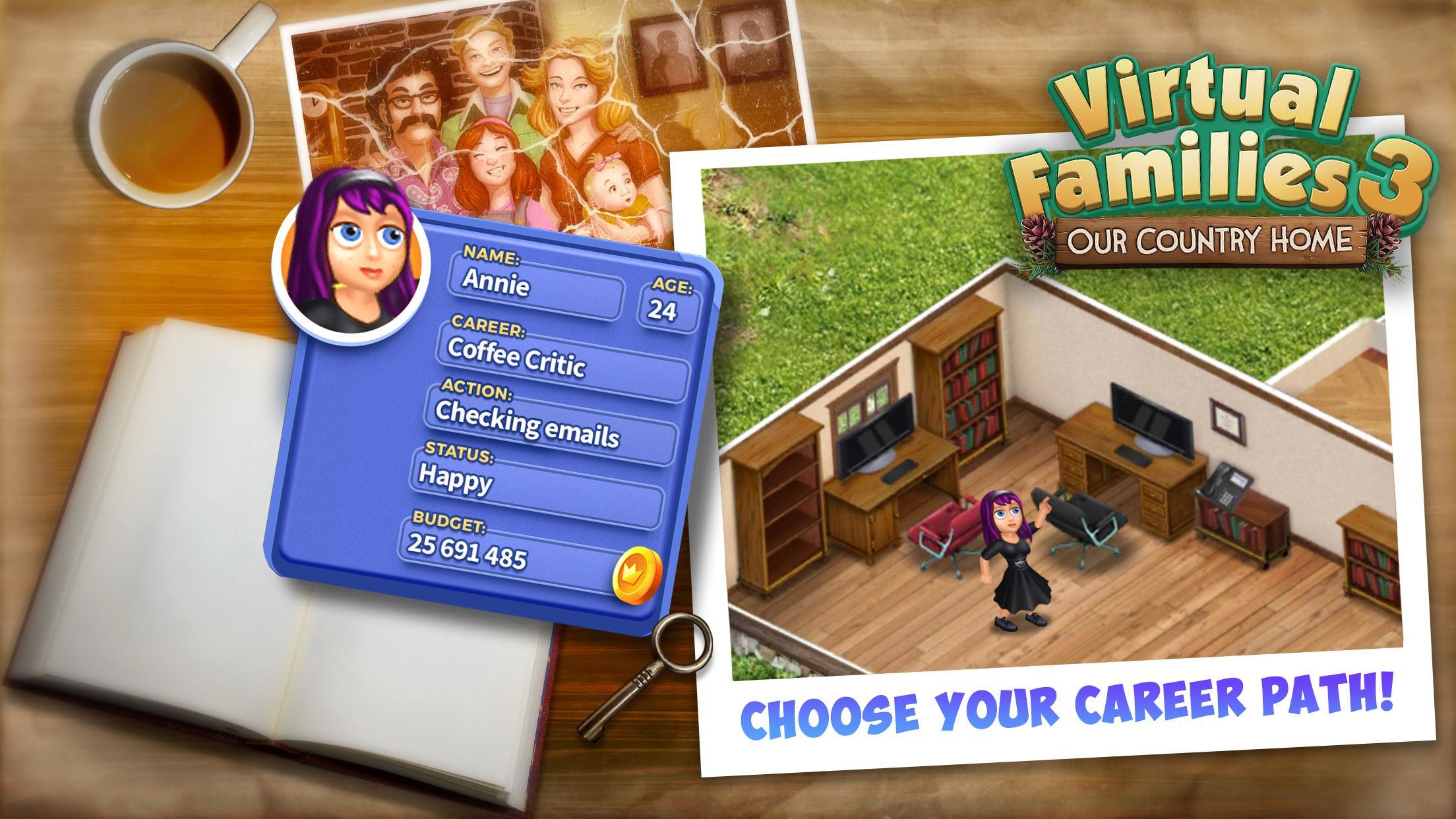 Virtual Families 3 ゲームのスクリーンショット