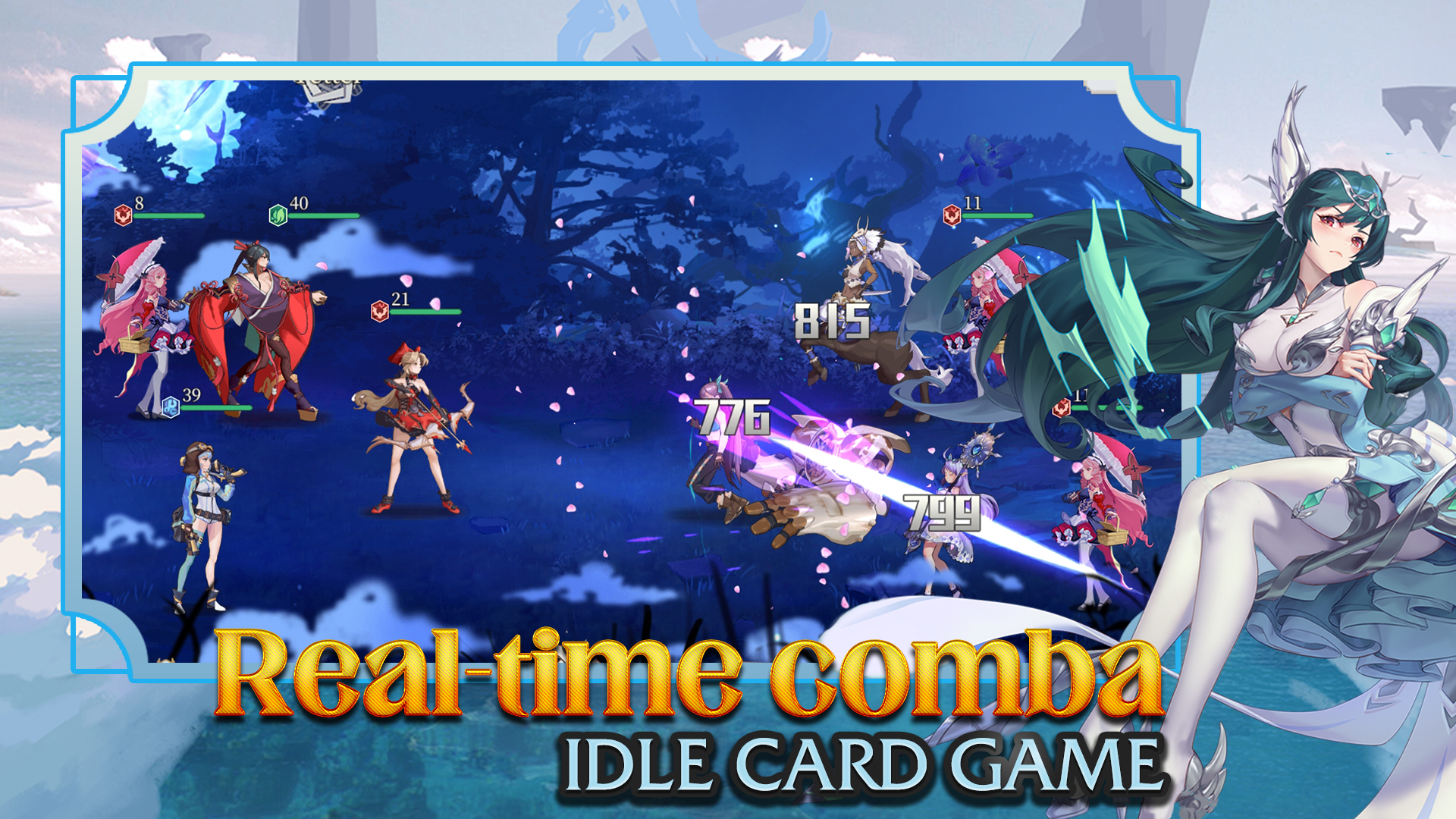 Screenshot of Maiden Academy: Idle RPG