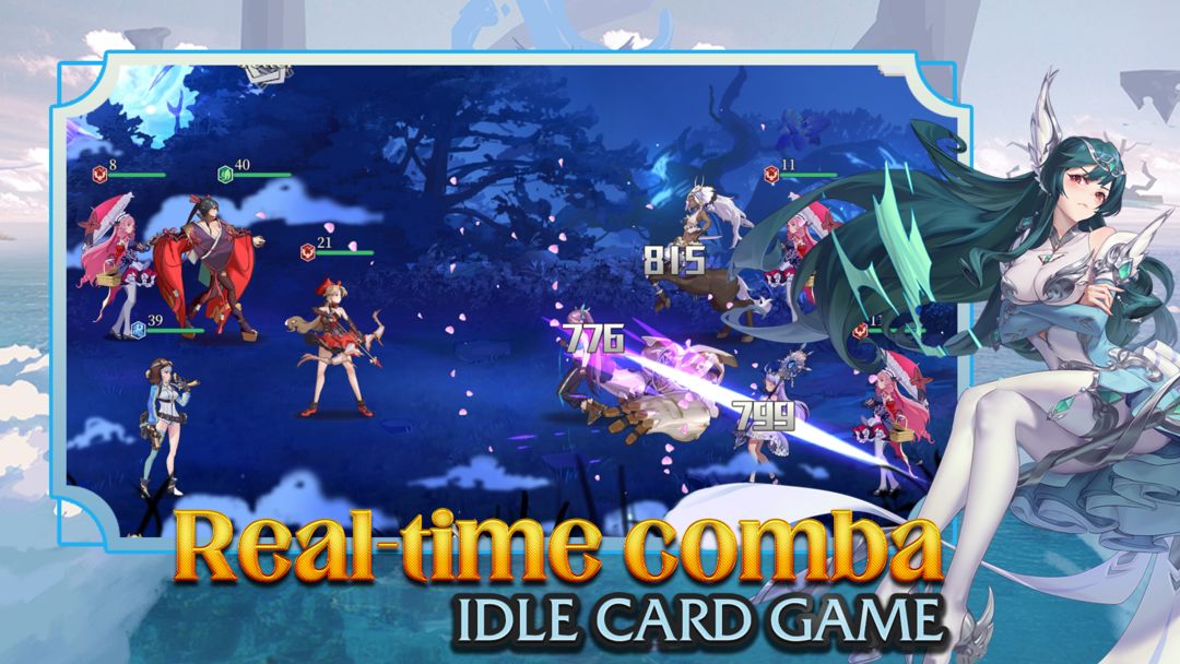 Maiden Academy: Idle RPG screenshot game