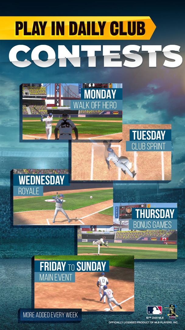MLB Tap Sports Baseball 2020 ภาพหน้าจอเกม