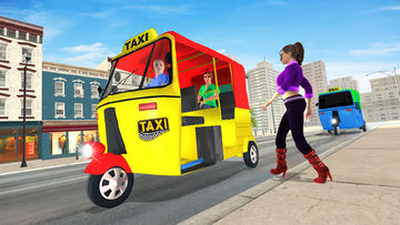 Grand Tuk Tuk Rickshaw Game Game Screenshot